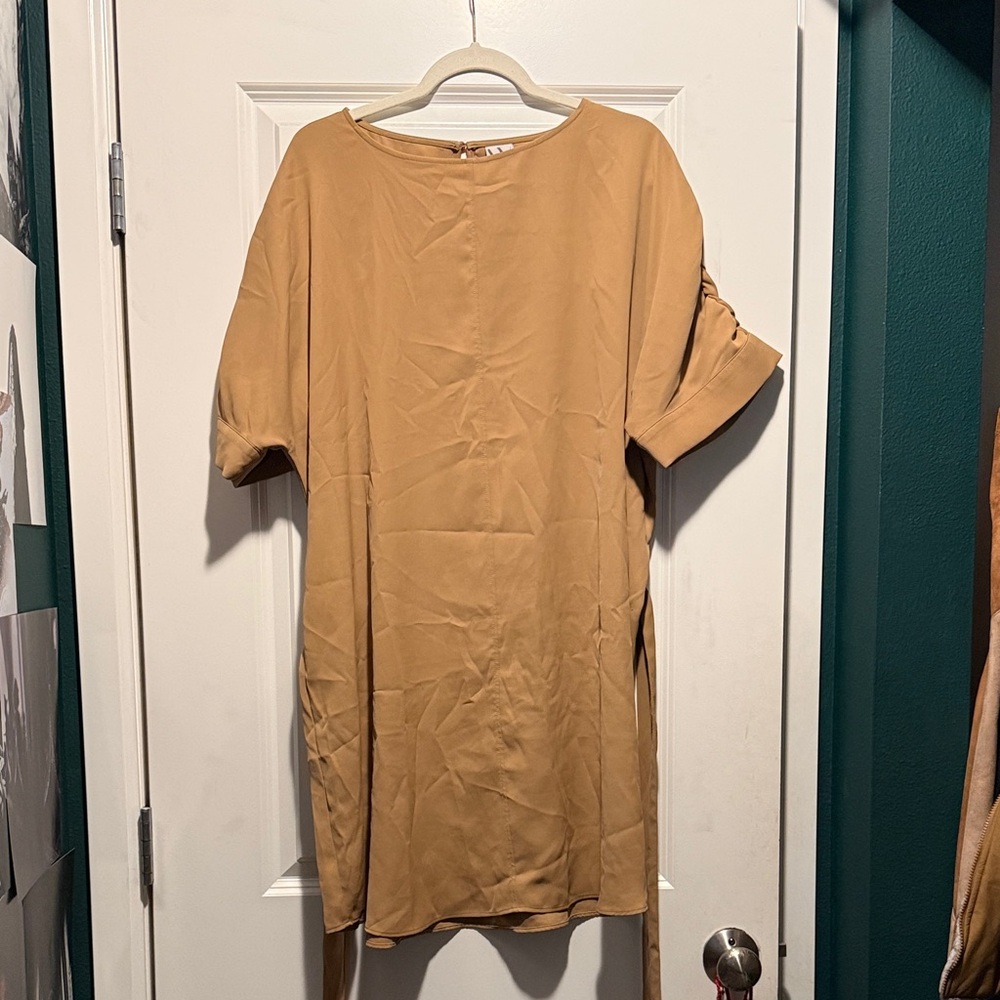 Worthington Tan Mini Dress